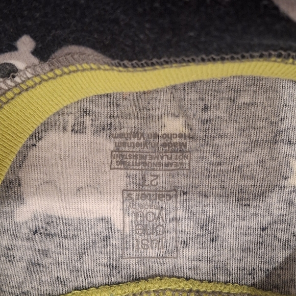 5/$25 Carter's Halloween Owl Pajama - Gray and - Picture 2 of 2